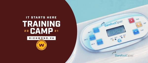 BAREFOOT SPAS GOES TO PRESEASON TRAINING CAMP