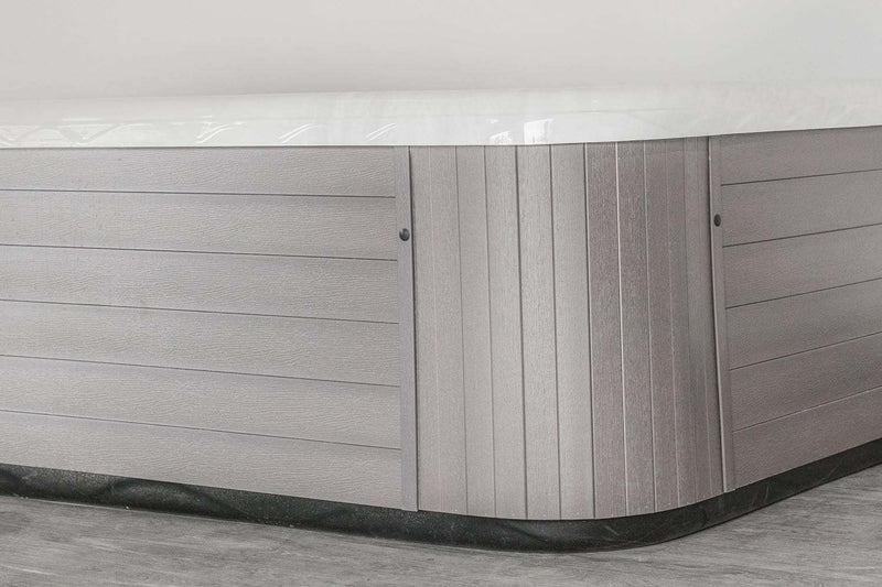 Side of Platinum X hot tub